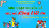SINH HOẠT CHUYÊN ĐỀ GIÁO DỤC LÒNG BIẾT ƠN