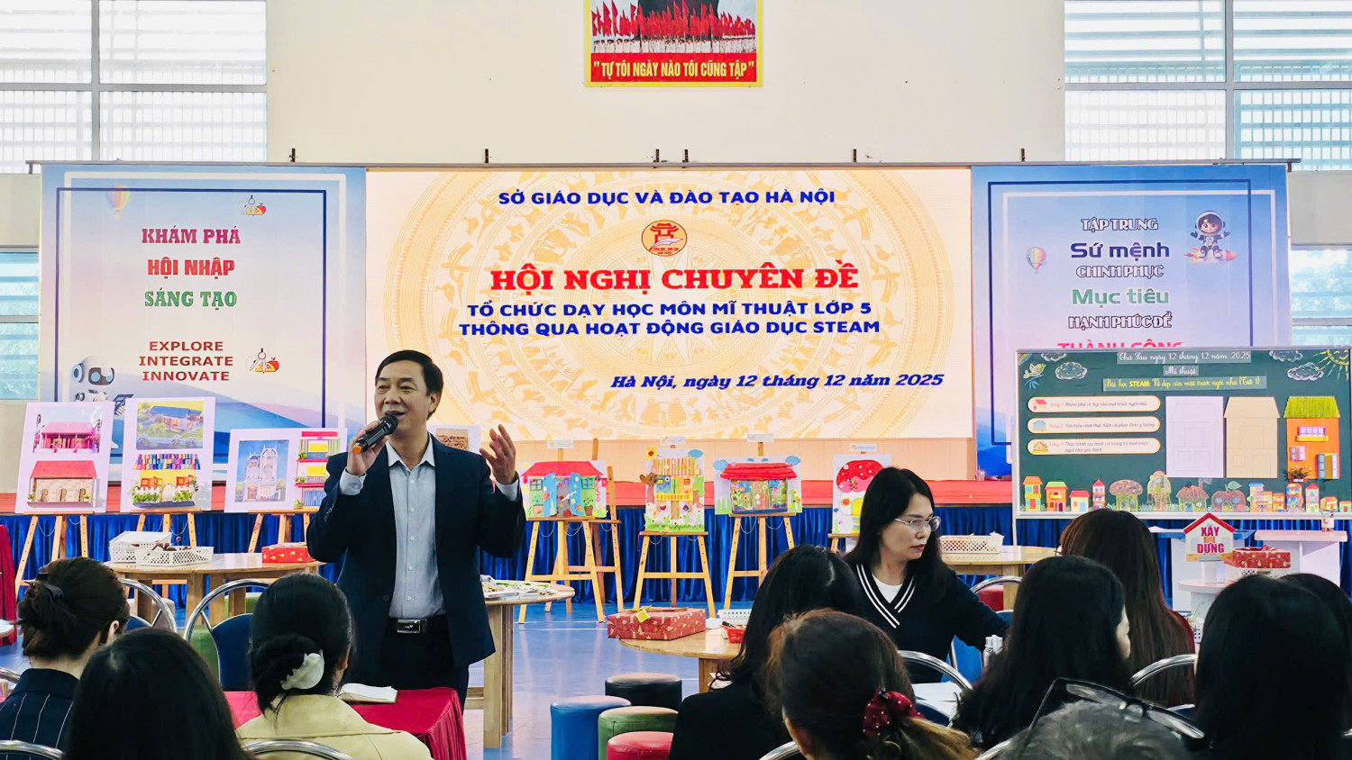 CHUYÊN ĐỀ CẤP THÀNH PHỐ MÔN MĨ THUẬT VỚI BÀI HỌC STEAM